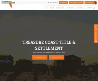 Tcsettlement.com(Title Company) Screenshot