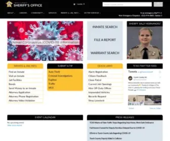 TCsheriff.org(Travis County Sheriff's Office) Screenshot