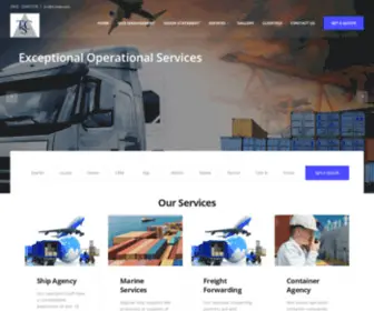 TCSKWT.com(TRANSCONTINENTAL SHIPPING SERVICES) Screenshot