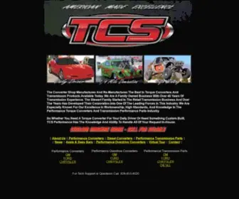 TCsperformance.com(TCS Performance Products) Screenshot