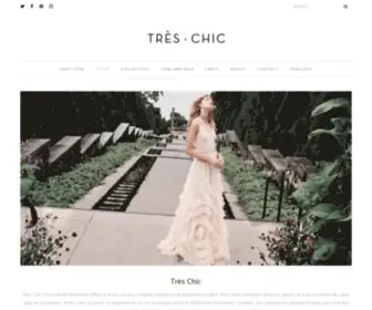 TCSTyling.com(Tres Chic Styling) Screenshot