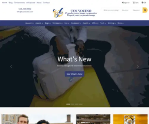 TCsvocino.com(TCS Vocino) Screenshot