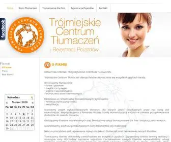 TCT.info.pl(Trójmiejskie Centrum Tłumaczeń) Screenshot