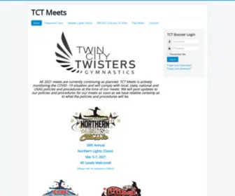 TCtmeets.com(Hosted Meets USAG DP meets Elite meets Xcel meets TNT meets) Screenshot