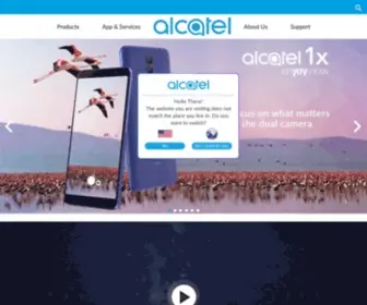 TCtmobile.com(Alcatel Mobile) Screenshot