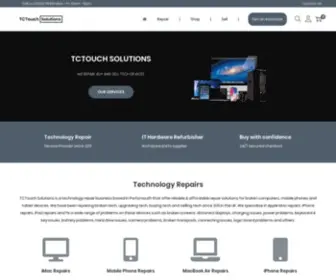 Tctouch.co.uk(Repairs, Upgrades, Sales & IT Support) Screenshot