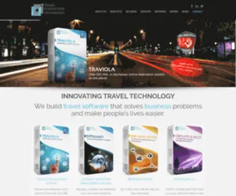 TCT.travel(INNOVATING TRAVEL TECHNOLOGY We build travel software) Screenshot