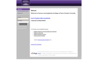 TcuGlobal.edu(Texas Christian University) Screenshot