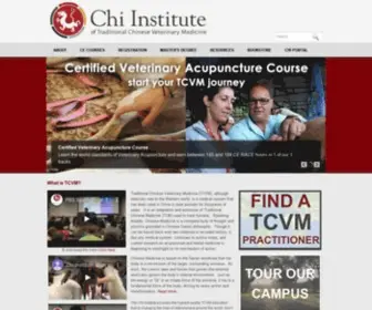 TCVM.com(The Chi Institute) Screenshot