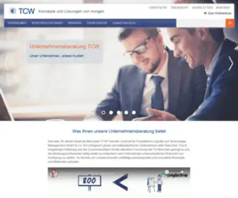 TCW.de(München) Screenshot