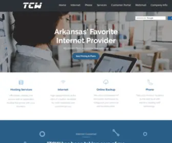 Tcworks.net(Arkansas' Fastest Internet) Screenshot