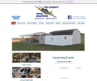 TCWS.org(Tri-County Wing Snappers) Screenshot
