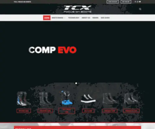 TCxboots.com.au(TCX Boots Australia) Screenshot