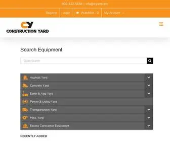 Tcyard.com(Construction Yard) Screenshot