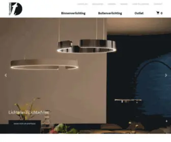 TD-Lighting.be(Belééf uw woning en ervaar de aangename LICHTheid van het bestaan) Screenshot