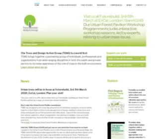 Tdag.org.uk(Trees and Design Action Group) Screenshot