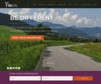 Tdaglobalcycling.com(Bike Tours and long distance cycle expeditions) Screenshot