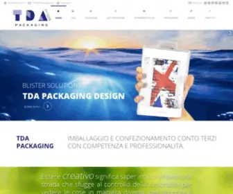 Tdapackaging.com(TDA Packaging Design) Screenshot