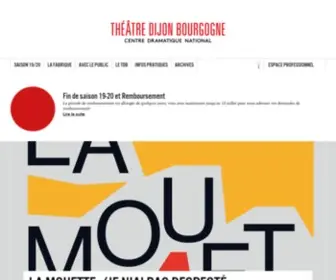 TDB-CDN.com(Théâtre Dijon Bourgogne) Screenshot