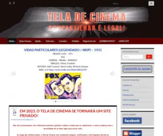TDC-Teladecinema.com.br(Acessar ‹ Tela de Cinema) Screenshot