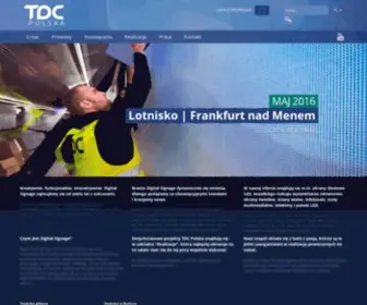 TDcpolska.pl(Ekrany diodowe) Screenshot