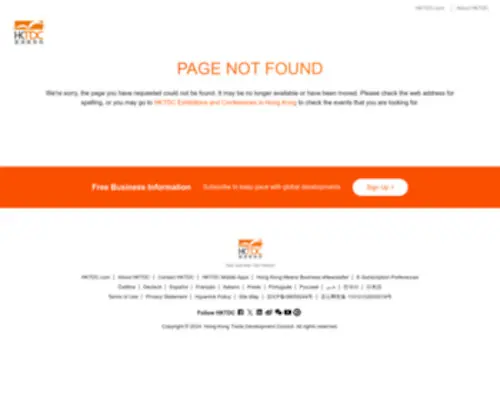 TDCtrade.com(HKTDC) Screenshot