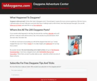 Tddaygame.com(Tddaygame dot com) Screenshot