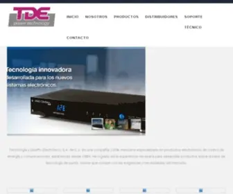 Tde.com.mx(Tde) Screenshot