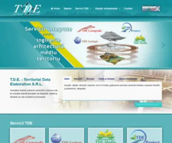 Tde.ro(Territorial Data Elaboration) Screenshot