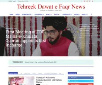 TDF-News.com(Tehreek Dawat e Faqr (Regd.)) Screenshot