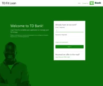 Tdfitloan.com(Apply for a Personal Loan) Screenshot