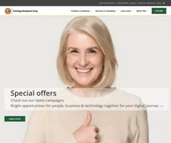 TDG-Global.net(Technology Development Group) Screenshot