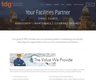 TDgfacilities.com(TDG Facilities Management Cincinnati) Screenshot