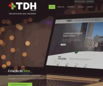 TDH.com.br(Empresa especializada em desenvolvimento de sites em Goiânia) Screenshot