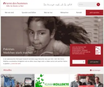 TDH.de(Terre des hommes) Screenshot