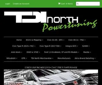 Tdi-North.store(Honda and Nissan tuning specialist with over 15 years experience) Screenshot