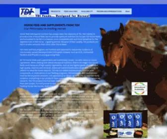 Tdihorsefeeds.com(Horsefeed) Screenshot