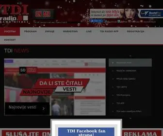 Tdiradio.com(TDI Radio) Screenshot