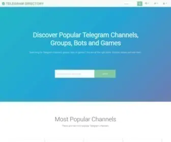 Tdirectory.me(Telegram Directory) Screenshot