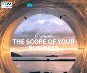 Tdmagency.com(TDM Agency belives that Digital Marketing) Screenshot