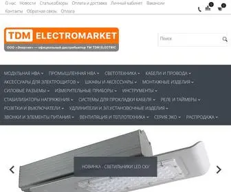 Tdmelectric.ru(TDM ELECTRIC) Screenshot