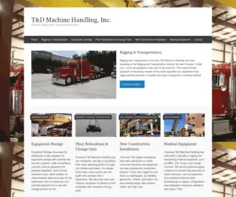 TDMH.com(T&D Machine Handling) Screenshot