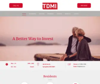 Tdmi.com(TD Management) Screenshot