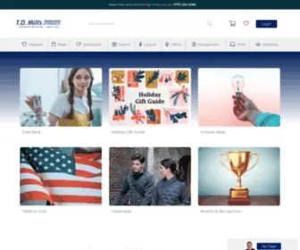 Tdmills.com(TD Mills) Screenshot