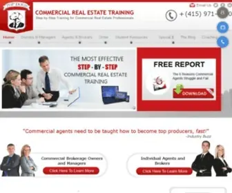 Tdogs.com(Top Dogs Commercial Real Estate Training) Screenshot