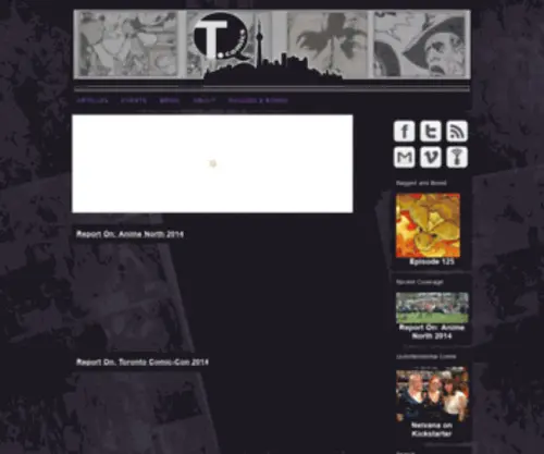 Tdotcomics.ca(Comics) Screenshot