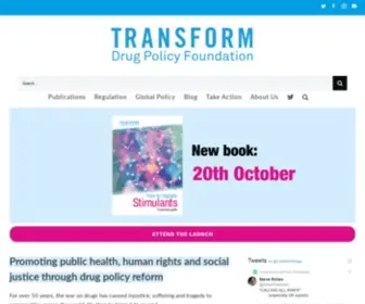 TDPF.org.uk(Getting Drugs Under Control) Screenshot