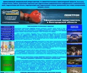 TDPSS.ru(Гидроизоляция проникающая пенетрон со склада в Белгороде) Screenshot