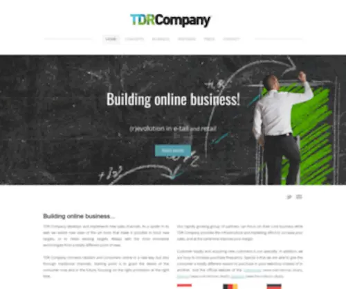 TDrcompany.com(Building online business) Screenshot