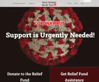 TDrfund.us(Helping our community recover from disasters) Screenshot